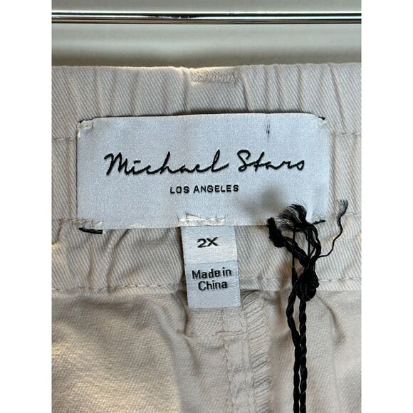 Michael Stars Women's SFDBT32X Plus Size 2X Monroe Stretch Twill Mini Skirt NWT - Picture 6 of 9